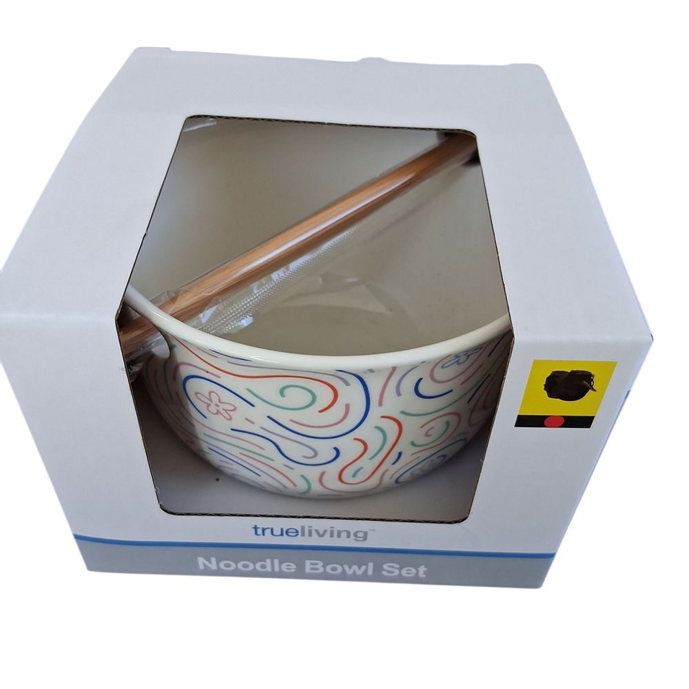 Trueliving Multicolor Noodle Bowl Set